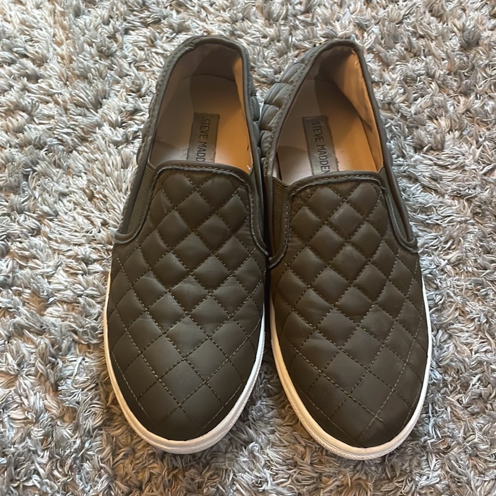 Green Padded Vans